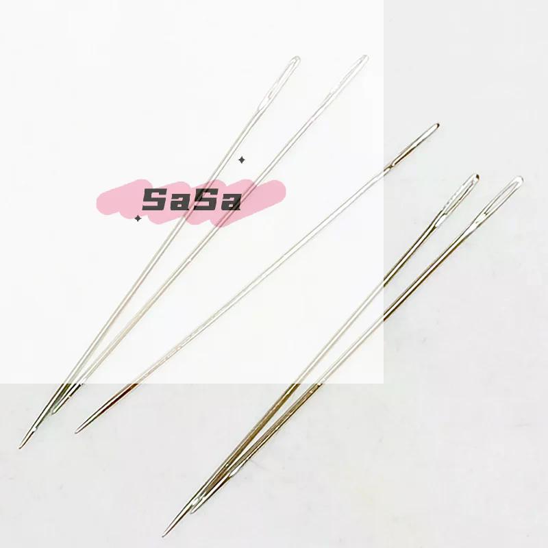 25Pcs Large Eye Stitching Needles Set for Handmade Leather Yarn Knitting Sewing Tools Steel Sewing Needles