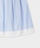 FALLETT Striped Skirt Sky Blue