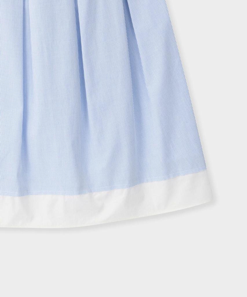 FALLETT Striped Skirt Sky Blue