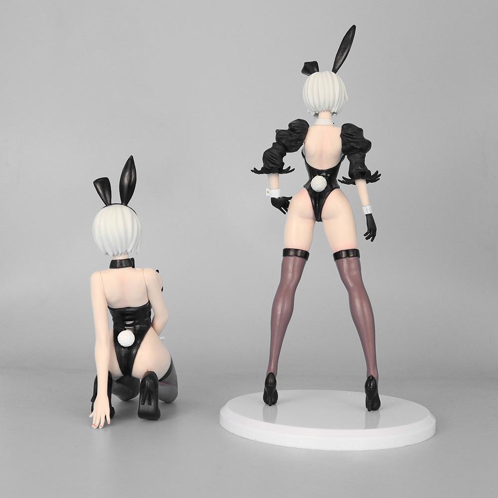 Nier:Automata Figure Yorha No. 2 Type B Figure Bunny Girls Anime Figurine Model Statue Doll Collection Adults Gifts