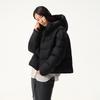 Broadcast Women's Hooded Short Goose Down Jacket