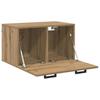 Wall Cabinet 60 X 36.5 X 35 Cm Engineered Wood Artisan Oak