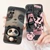 For Samsung Galaxy A12 Case Colorful Flower Panda Cartoon Cover Soft Slim Phone Cases For Samsung  A12 GalaxyA12 Back Cover