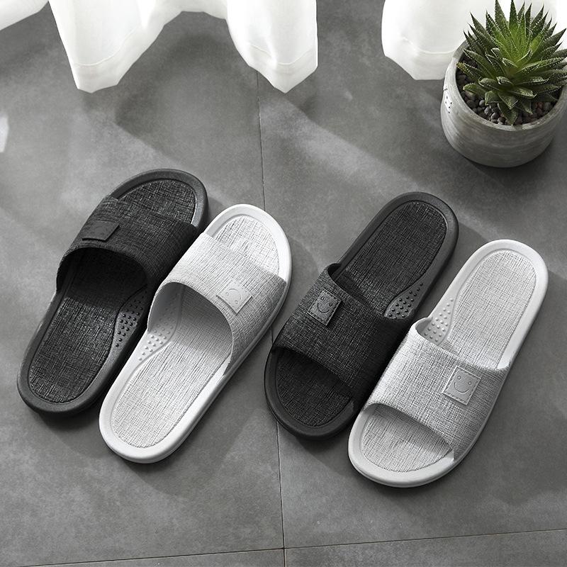New Slippers Women's Summer Couple Indoor Home Home Bathroom Bathing Wear Non-slip Wear-resistant Cool Slippers Men