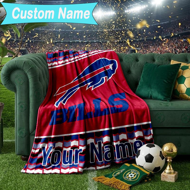 Custom Name Blanket Buffalo basketball Logo Blanket Bedding Blanket for Travel, Camping, Living Rooms, Offices, Sofas, Fan Christmas gift