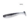 Arnova New Soft Bait For Freshwater Fishing T Tail Fish Lure With Lead Head Hook Long Distance Casting Artificial Bait
