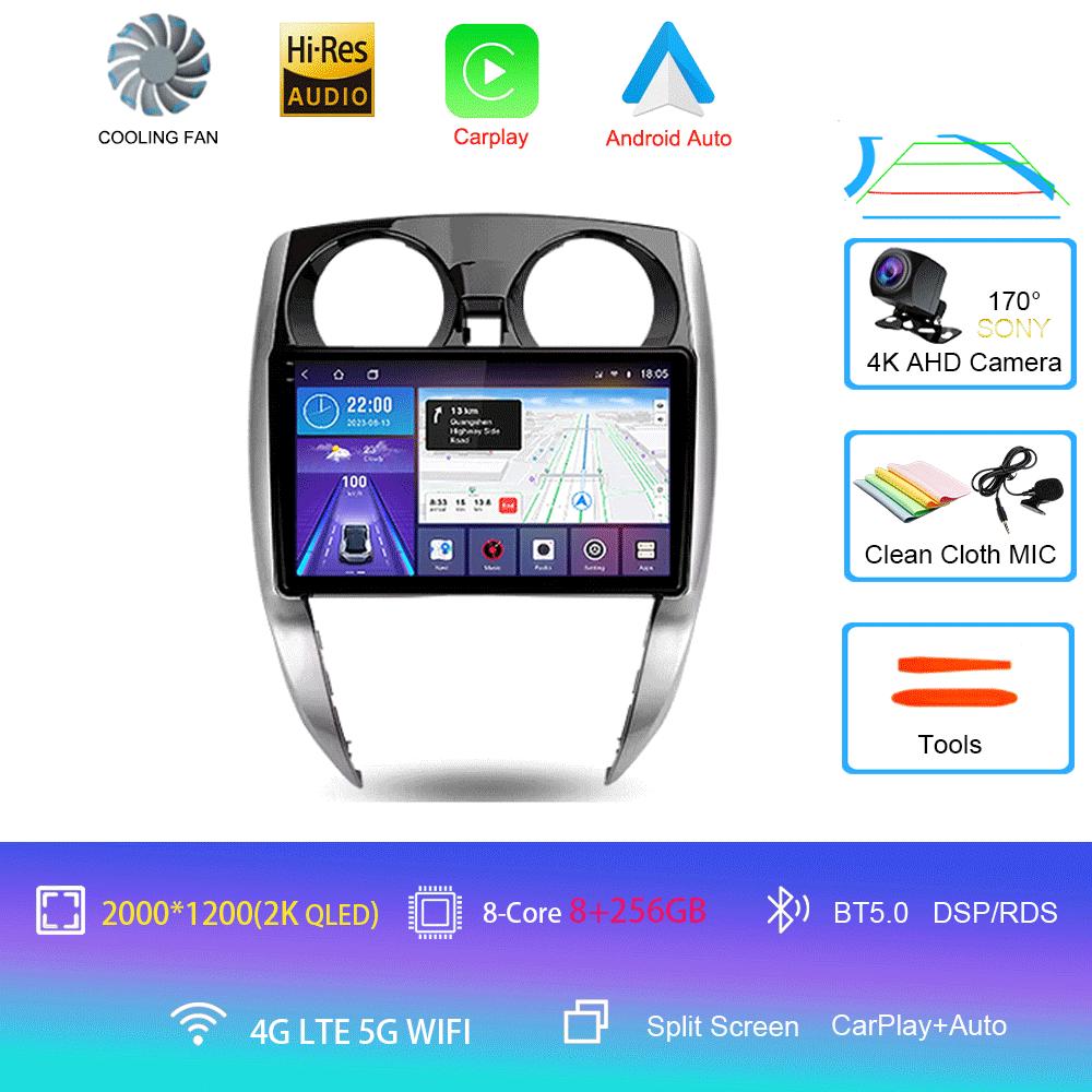 Android 14 Car Radio For Nissan Note 2 E12 2012 - 2021 Multimedia Video Player Navigation Stereo GPS No 2din 2 Din Dvd