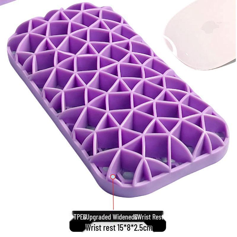 New Type Computer Keyboard & Mouse Pad with Soft, Non-Slip, Breathable Wrist Support
