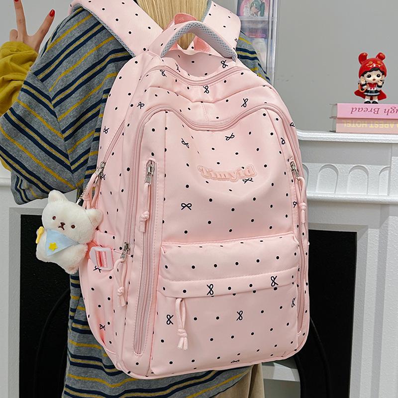 Japanese Style College Wind Women's Large Capacity Backpack for Students