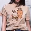 Bubu And Dudu tshirts Women summer tshirts feUnisex y2k designer streetwear clothes