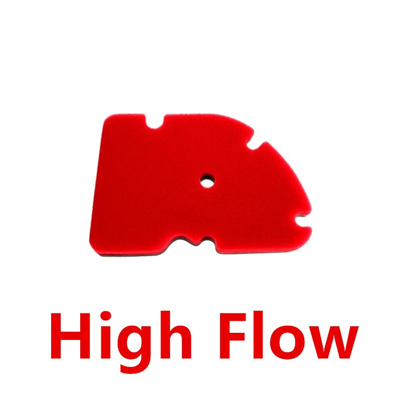 High Flow Motorcycle Air Filter Sponge For PIAGGIO MP3 VESPA 300/250/125 GT GTL GTS GTV 250 / 300 Intake Cleaner