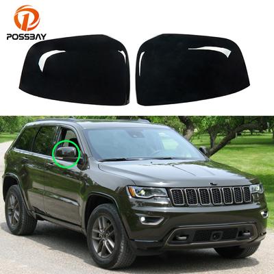 Paire de couvercles de capuchon de rétroviseur avant gauche/droit de voiture, pour Jeep Grand Cherokee / Dodge Durango 2011-extérieur de l'automobile
