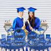 Blue Black Graduation Party Disposable Tableware Set Plate Cup Congrats Grad Class of 2025 Party Decor Graduation Party Supplies