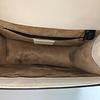 [Pre-Owned] Sylvie Gold Buckle Striped Web Leather Mini Tote Shoulder Crossbody Bag - Good #1FUQ2S5