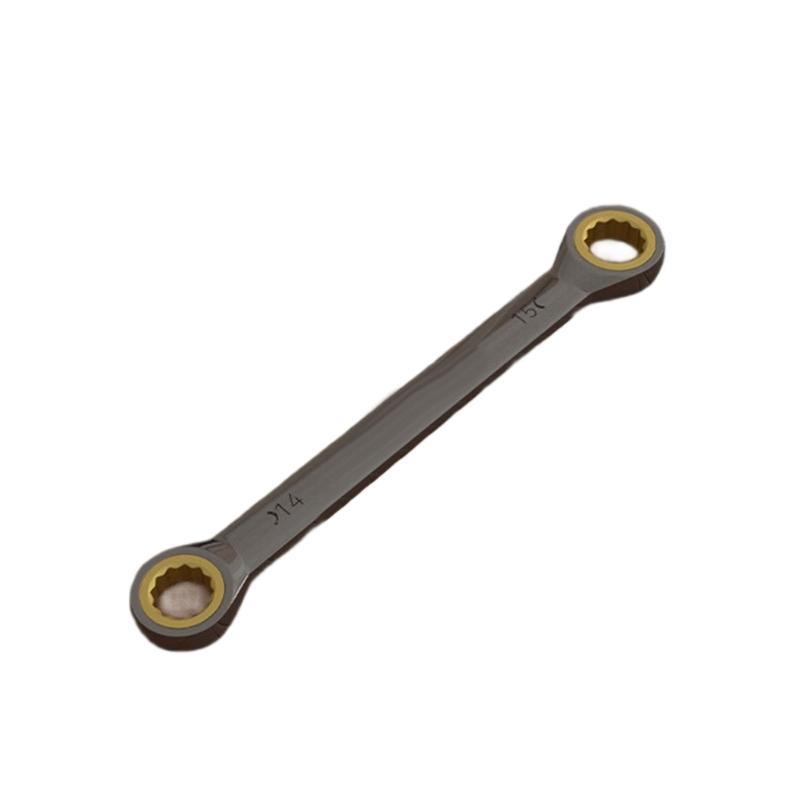 72 Tooth Gear Ratchet Wrench Steel Double Box End Spanner for Car Repair Tool Tightening Wrench Repairs Accessories
