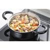 Shimomura Kihan 20cm Double-Handled Pot and 16cm Single-Handled Pot Set (Made in Japan) Compatible with Direct Heat and Induction Cooking, Durable and