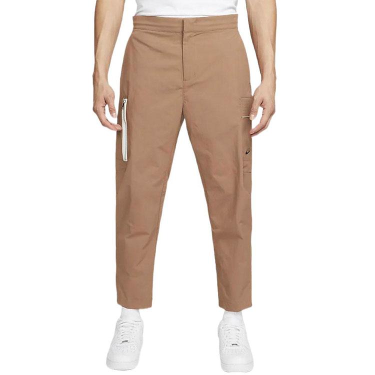 Nike Casual Pants Men's Antique Brown Moderate Tapered Pants DM6683-256