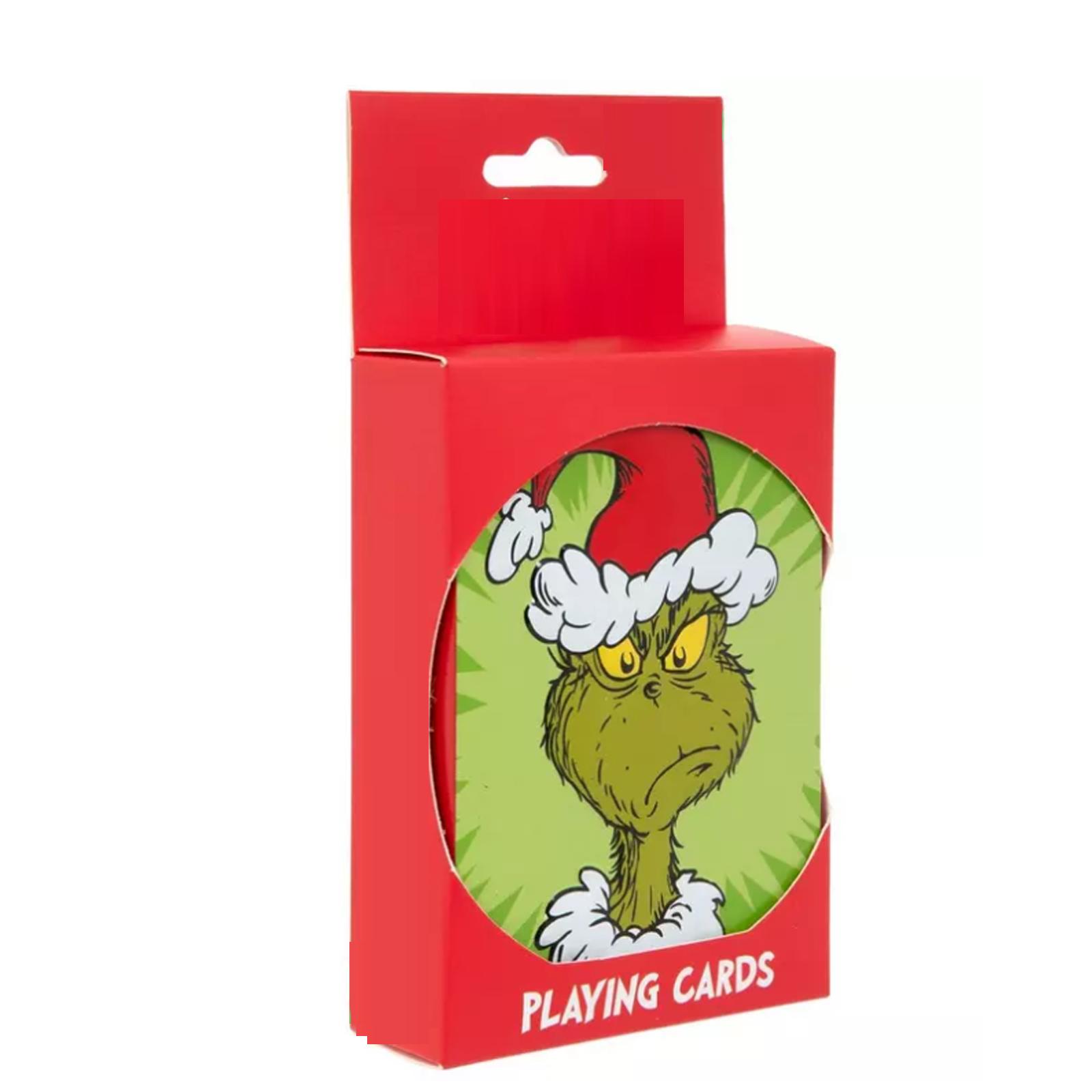 

Рождественские игральные карты с тематикой Рождественского Гринчи One Size