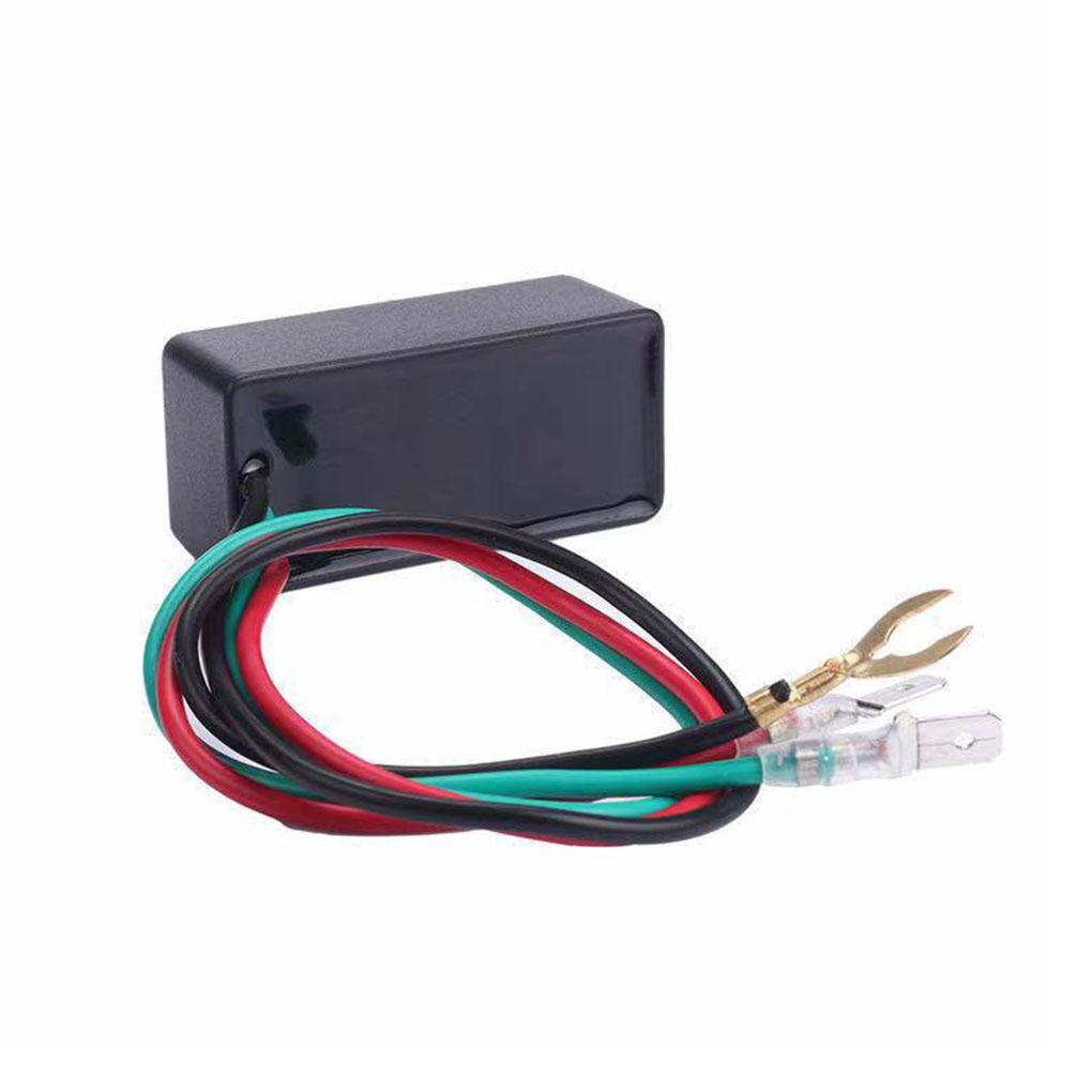 

Electronic Car Motorcycle Light Flasher Relay IP69 Waterproof Motorbike Riding Lamp Switch Blinker Upgrading Controller