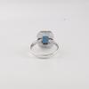 London Blue Topaz Gemstone Handmade 925 Sterling Silver Jewelry Partywear Ring For Love RR-74-12