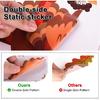 350pc Thanksgiving Window Clings Fall Window Stickers Decor for Offices Autumn Leaves Home School Office Thanksgiving Party Decorations Supplies