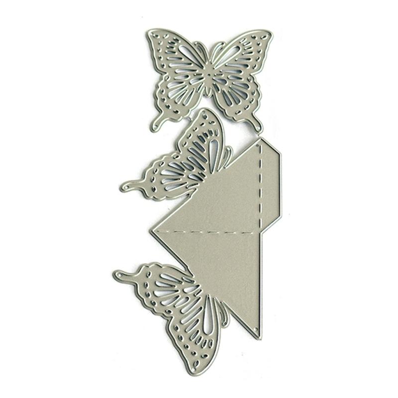 

Butterfly Shape Cutting Dies Carbon Steel Die Cut Decorative Embossing Paper Die for Card Making Scrapbooking Bookmarks 1