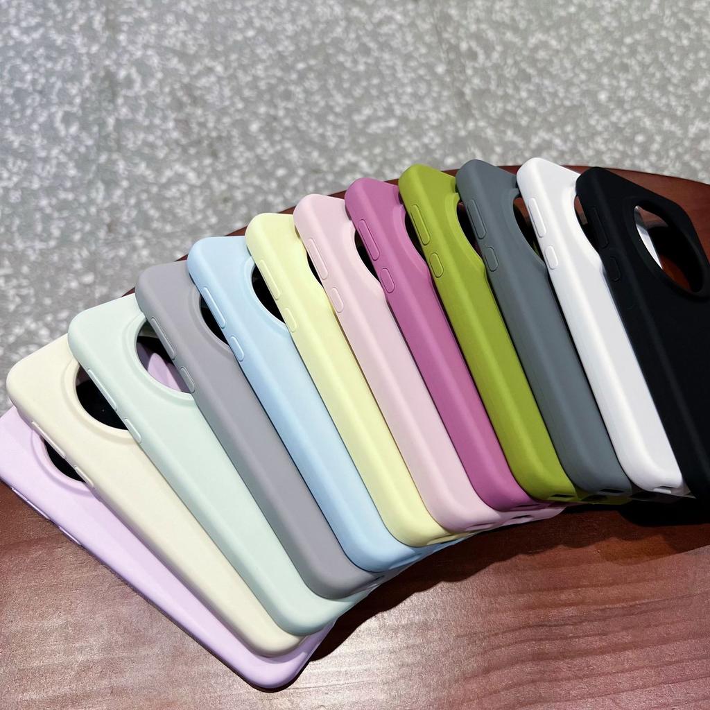 Applicable To Honor Magic1pro Mobile Phone Case, New Liquid Silicone Magic 1 Simple Solid Color Anti-drop Case, Men's and Women's Models
