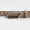 Women'S Leather Thin Belt Decorative Shirt Waist Seal With Dress Suit Waist (2Cm 8 Colors Optional)