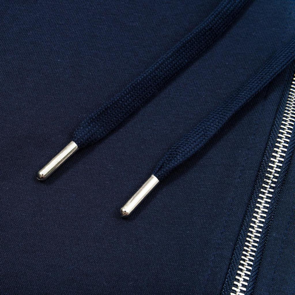 669 AMI Men's Autumn and Winter New Embroidered Zipper Hoodie