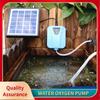 Aquarium Water Oxygen Pump Small Portable Pond Aerator ZOS Solar Powered/DC Charging Oxygenator