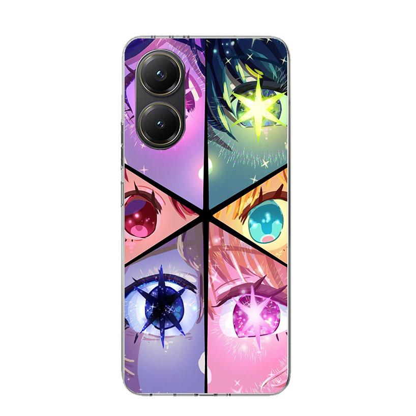 Oshi No Ko Phone Case For Xiaomi Poco X7 X6 X5 Pro F7 Ultra Redmi 15C 15 13 13C 12 12C 10 10A 10C 9 9A 9C 9T Cover Poco X7 X6 X5
