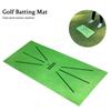 Golf Training Hitting Mat Durable Portable Golf Putting Practice Aids Equipment for Yard Office Outdoor Golf Game