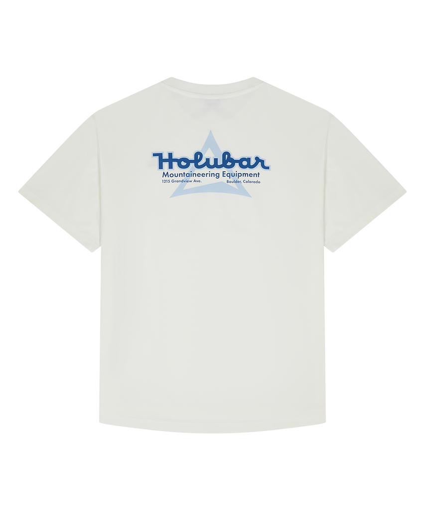 Holluba Flatirons Logo T Shirt White