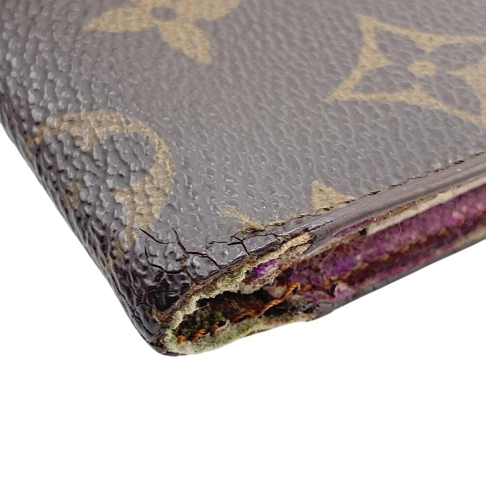 Louis Vuitton M60530 Kartenetui Monogram Leder Japon Sangpur Ausweishülle Braunes Leder Kinder Gebraucht