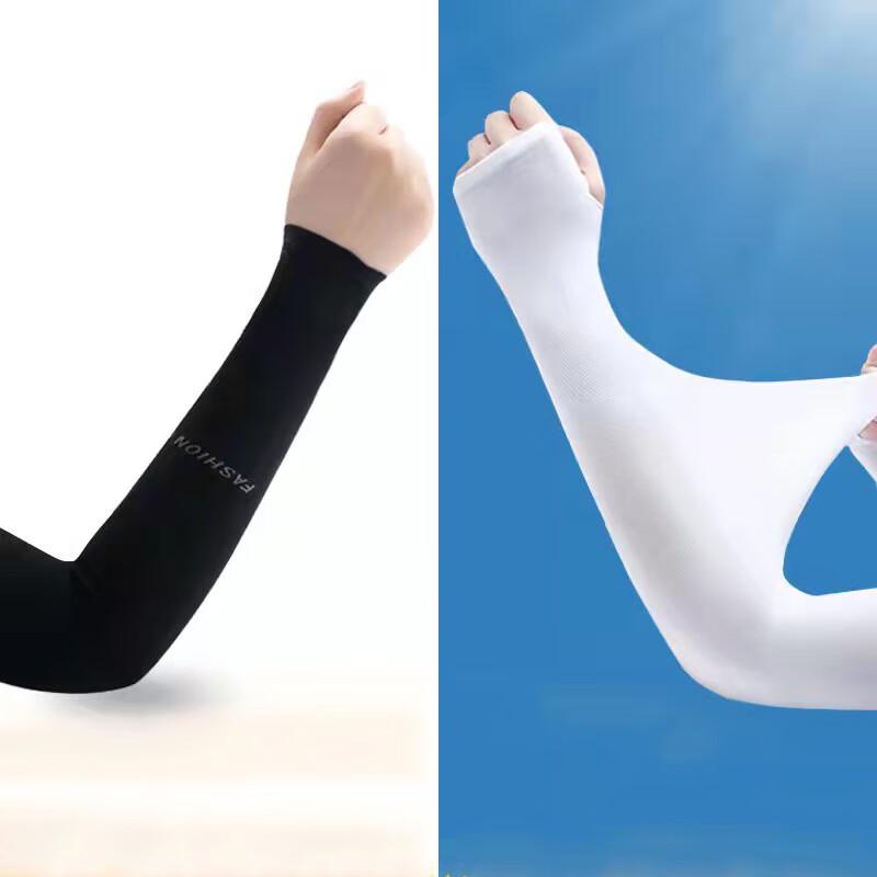 

Unisex Plain Ice Silk Sunscreen Sleeves