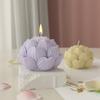 Matriță Silicon Lumânare Floare de Lotus DIY Gips Aromaterapie Săpun Handmade Matriță Adeziv Picurător Matriță Silicon Tort Fondant
