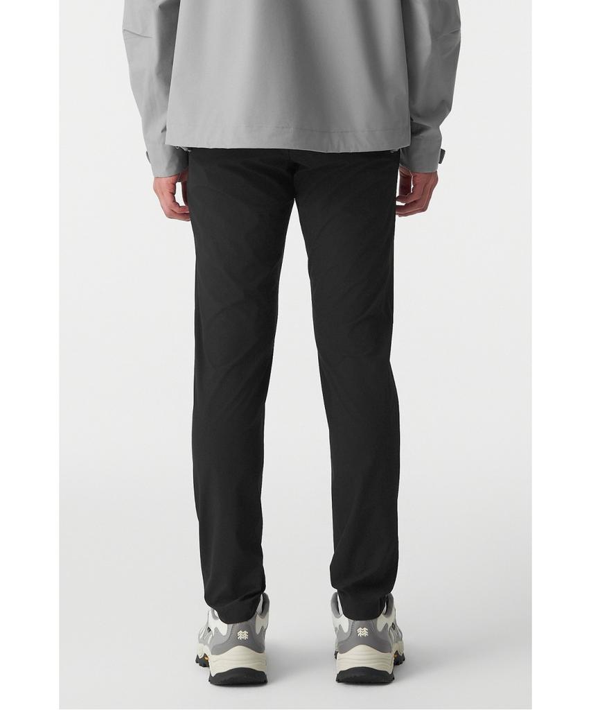 Koolongseupocheu Men'S Slim Fit Standard No-Tuck Pants Jwpnm26261Blk