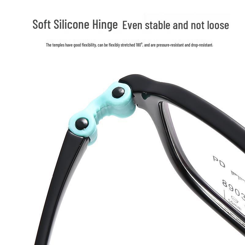 Ultra-Light Drop-Resistant Silicone Frame with Defocus Control Lenses for Children's Myopia