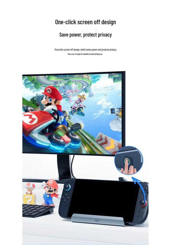 Switch2 TV Monitor Converter Dock for Steam Deck