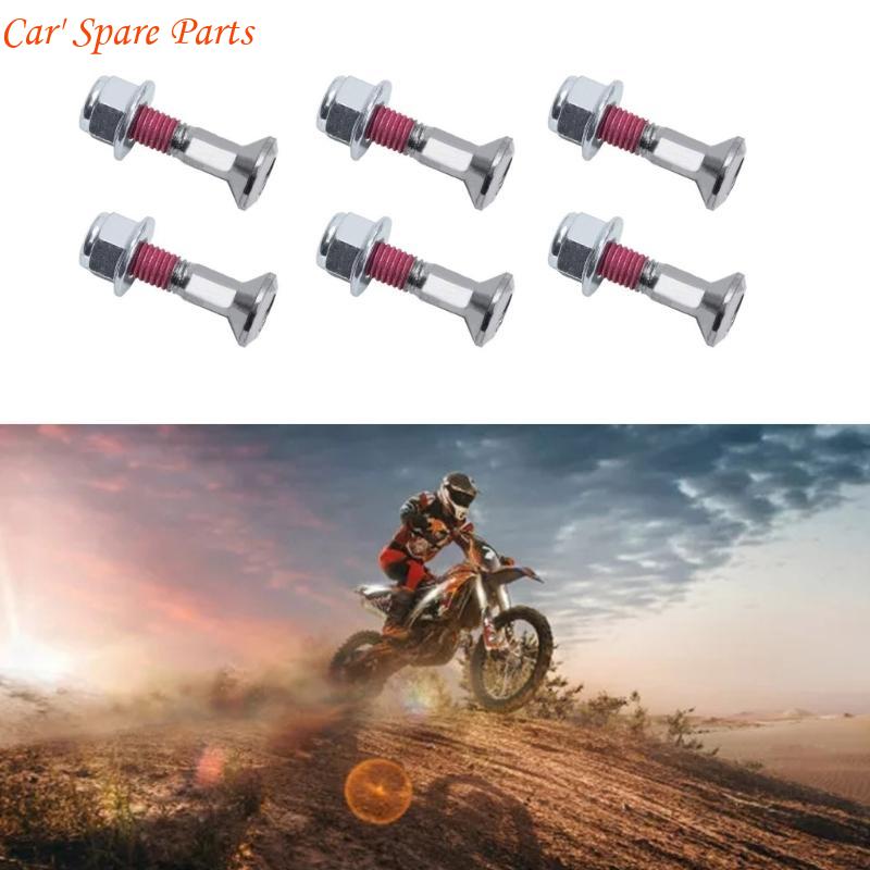 

Y4UA 6pcs Motocross Sprocket Bolts Locking Flange Set M8x30 Chain Screws Universal Cover Plugs Compatible For Dirt Bikes China Mainland
