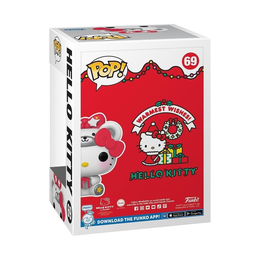 Funko Pop Hello Kitty Eisbär Sammlerstück Vinylfigur Geschenkidee Offizielles Produkt Kinder Erwachsene Spielzeug Anime Fans Sammler und Ausstellungsstück