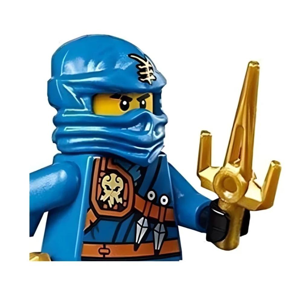 8cm Ninja Set Building Blocks Woodfire Dragons Forbidden Five Mini Action Figure Toys