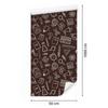 Wallpaper School Supplies Burgundy and Red for Living Room and Bedroom 50x1000