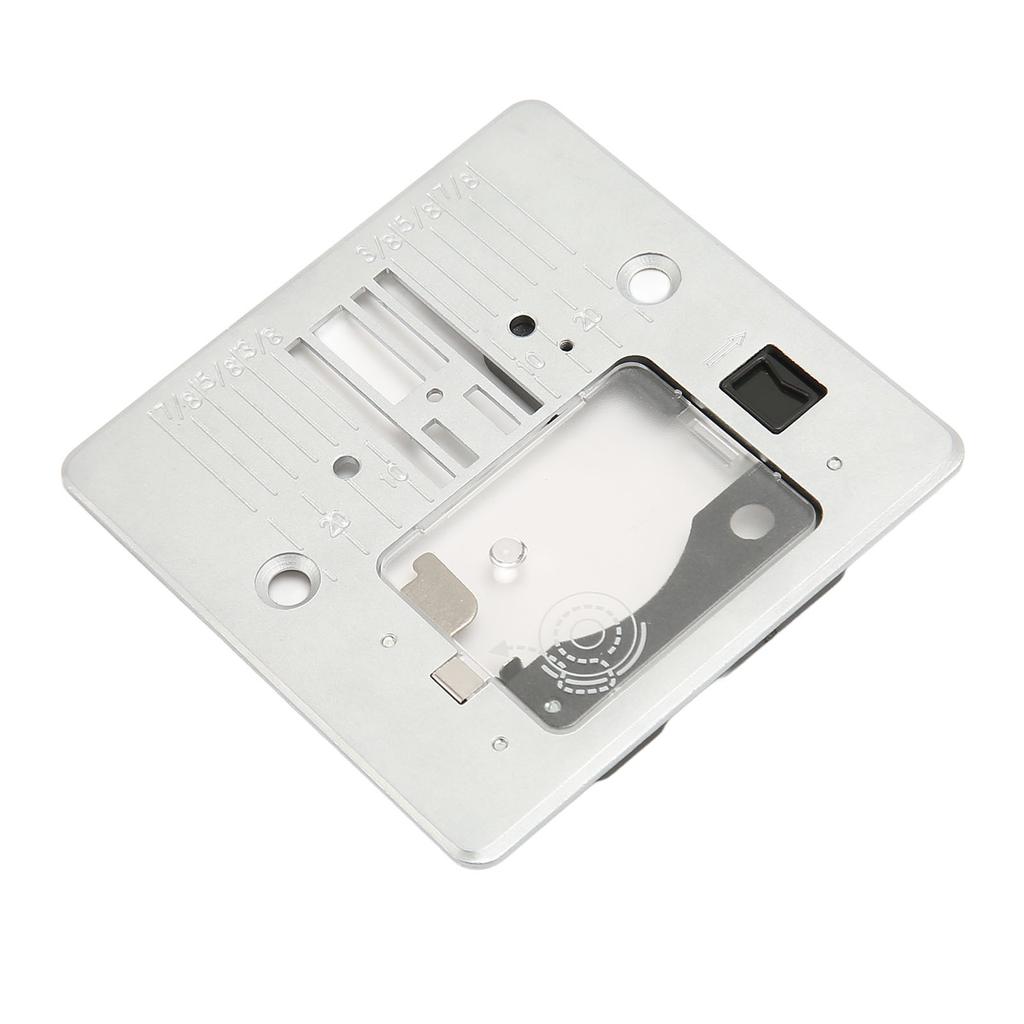 Sewing Needle Plate ABS Q235 Steel Precise Position Durable Needle Plate Replacement for Singer