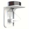 Kunststoff Wohnzimmer USB-Ständer Schalterständer Badezimmer Aufbewahrung Steckdosenregal Handy-Ladehalter