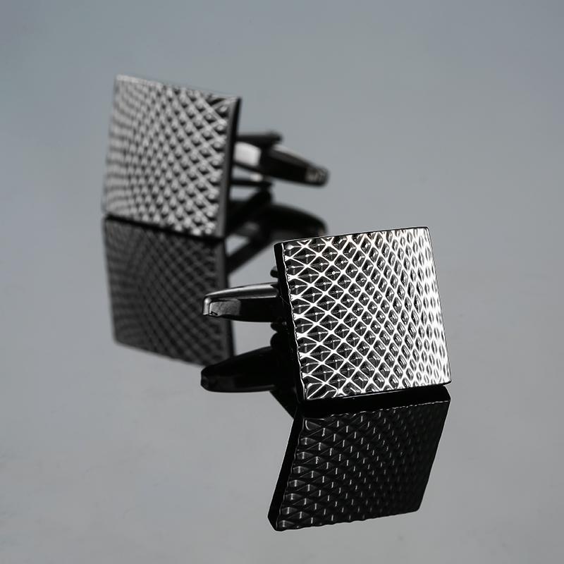 High Quality Novelty Cuff Links Copper Metal Laser Engraving Cufflinks Mans French Suit Accessories Jewellery