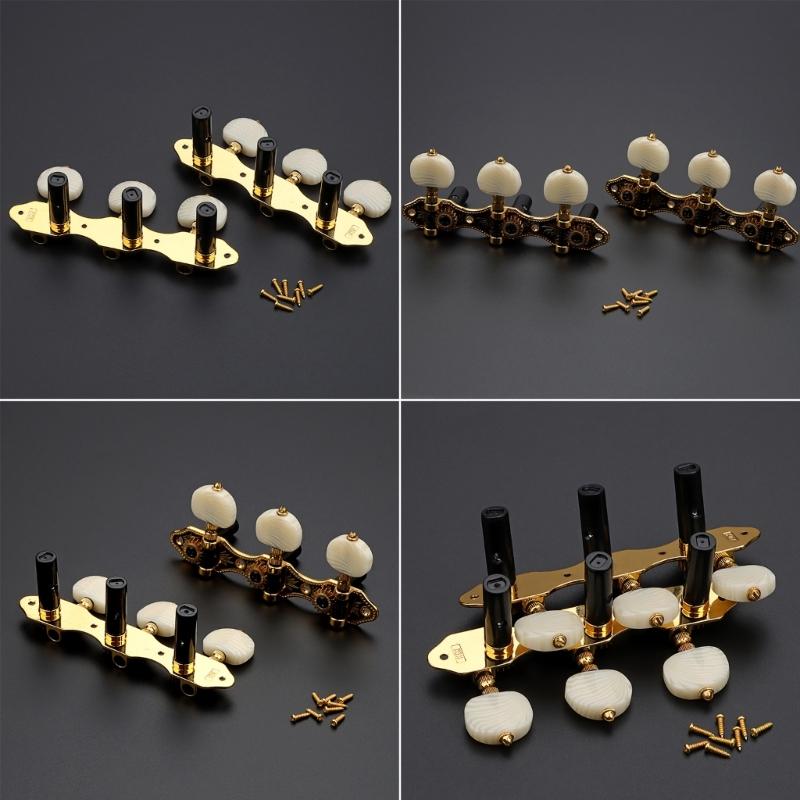 Guitar Knobs Keys for Acoustic Electric Guitar 3L 3R Guitar String Tuning Pegs Guitar String Tuner Guitar Machine Heads