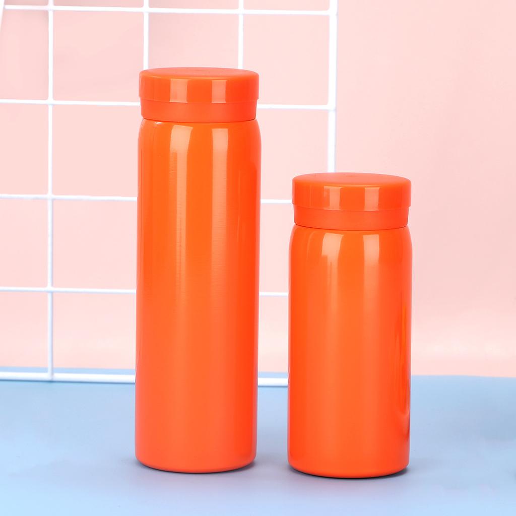 200ML/300ML Mini Insulated Cup Stainless Steel Pocket Cup Car Vacuum Flasks Coffee Cup Portable Leak-proof Thermal Water Bottle