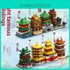 Yellow Crane Tower Chinese Building Landmark Set For Kids Play Learning And
