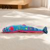 Pet-safe Cat Toys Interactive Fish Kicker Toy, Natural Catnip And Crinkle Paper Boredom Buster for Cats Filled Durable Plush Toy Anxiety Relief